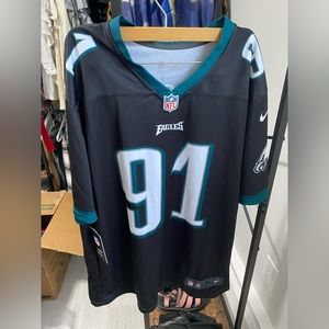 Nike Philadelphia Eagles Fletcher Cox Color Rush Jersey Men’s Size XL NWT